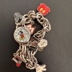 Disney Mickey Mouse Charm Bracelet Whatch